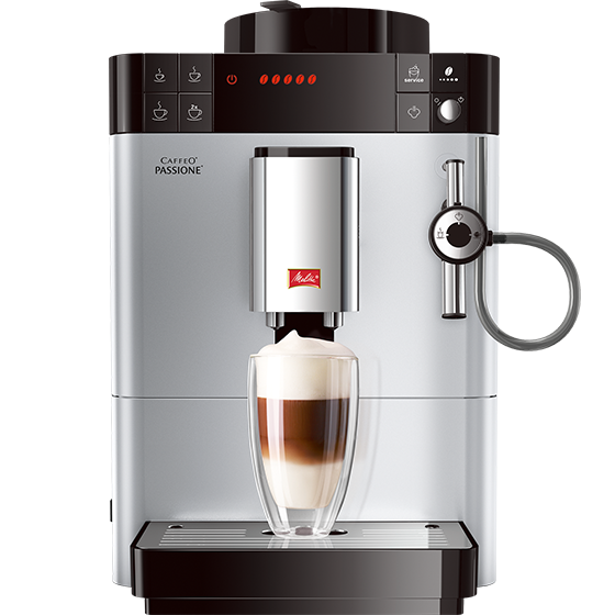 Caffeo® Passione® Kaffeevollautomat silber